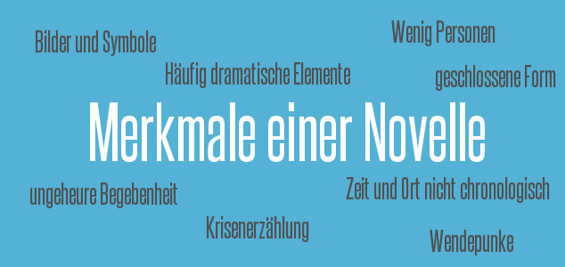 merkmale novelle