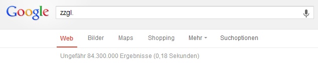 zzgl suche