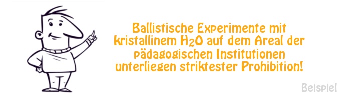 Beispielhafter Satz, der aufgrund von Fremdwörtern für den Empfänger zum Kauderwelsch wird.