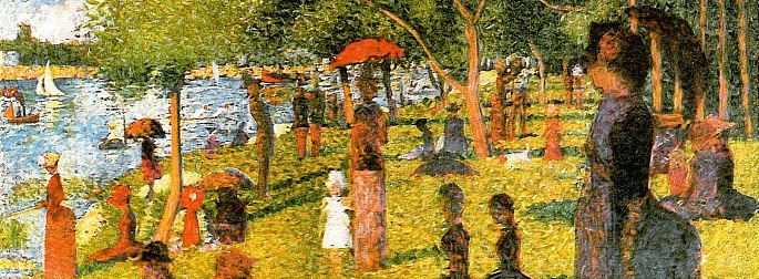 Ein Sonntagnachmittag auf der Insel La Grande Jatte (Seurat)