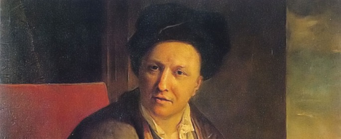 Bernard le Bovier de Fontenelle auf einem Portrait von Louis Galloche (1670–1761)