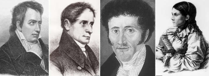 Vertreter der Berliner Romantik Tieck, Eichendorff, Hoffmann, Bettina von Arnim
