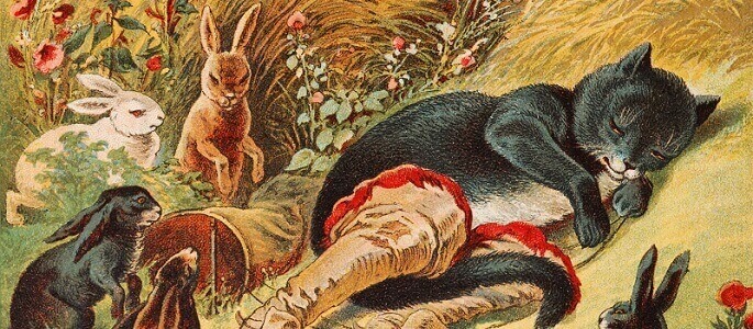 Der gestiefelte Kater, Illustration von Carl Offterdinger
